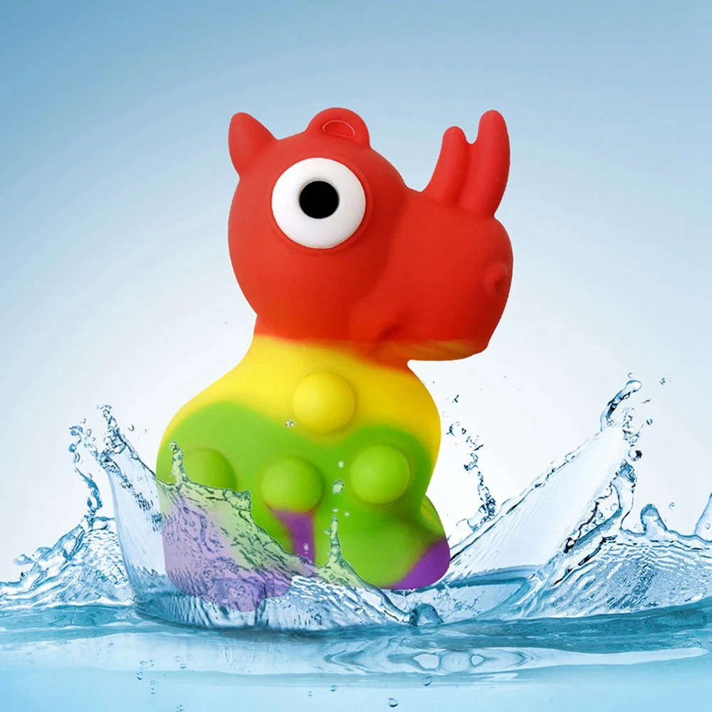 3D Рино подтягивает стресс сенсорные шарики сжимаемые пузырьки дешевые упаковки