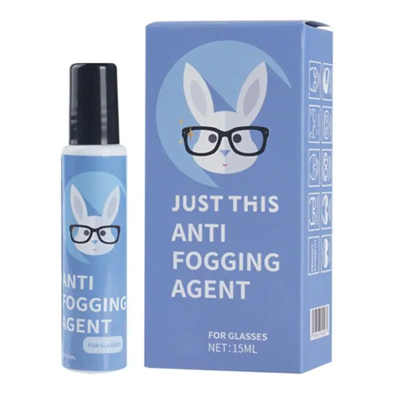 Defogger для очков противотуманный 15 мл эффективный очиститель стекла линз