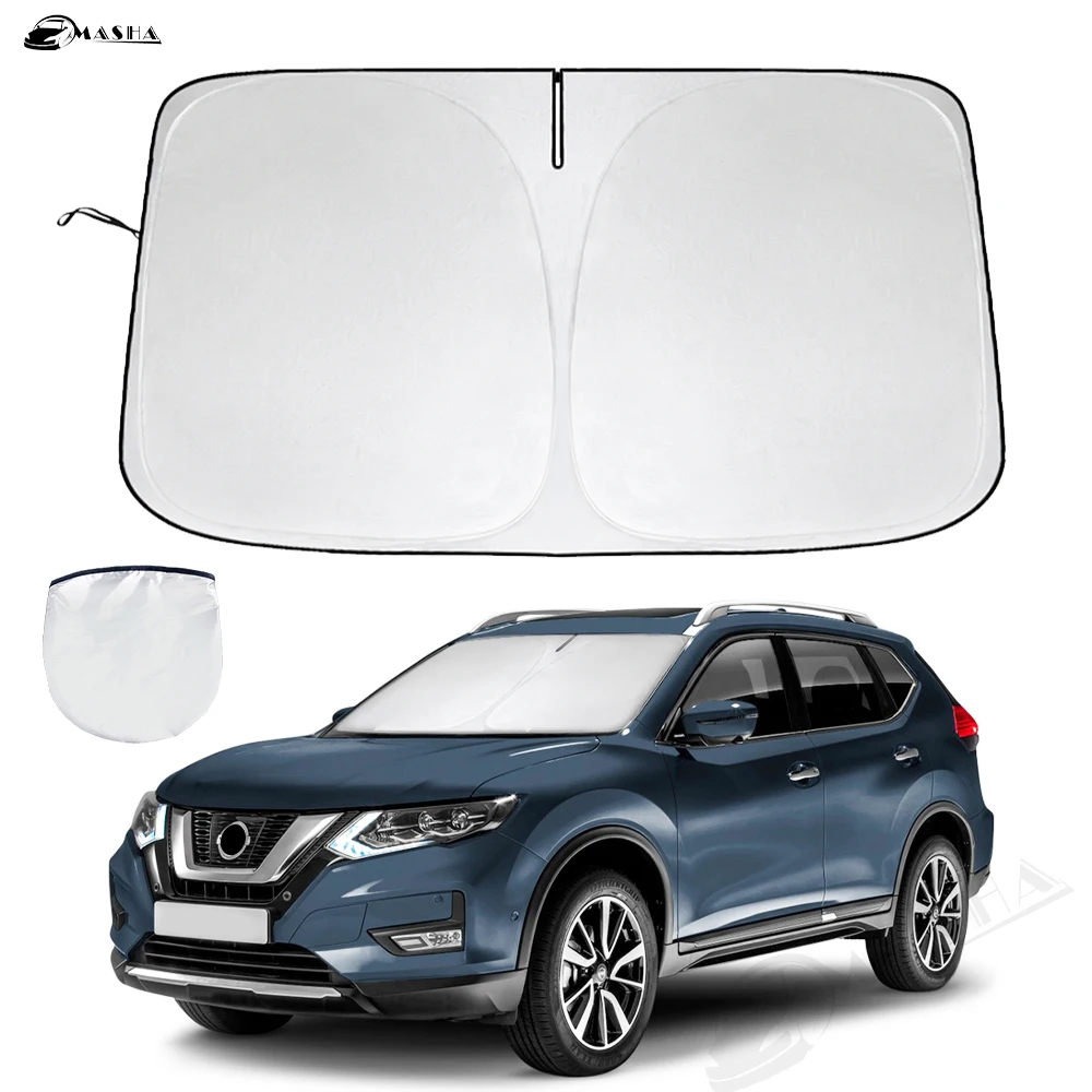 

Солнцезащитный козырек для лобового стекла автомобиля Nissan X-trail T30 T31 T32 Xtrail Защита от солнца складные блоки аксессуары для ультрафиолетовых лучей