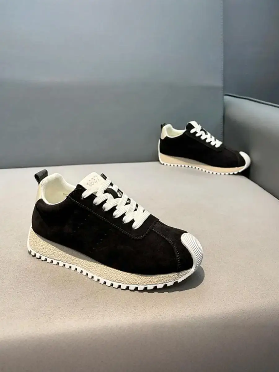 Осень и зима Новая повседневная мужская обувь Универсальная модная однотонная