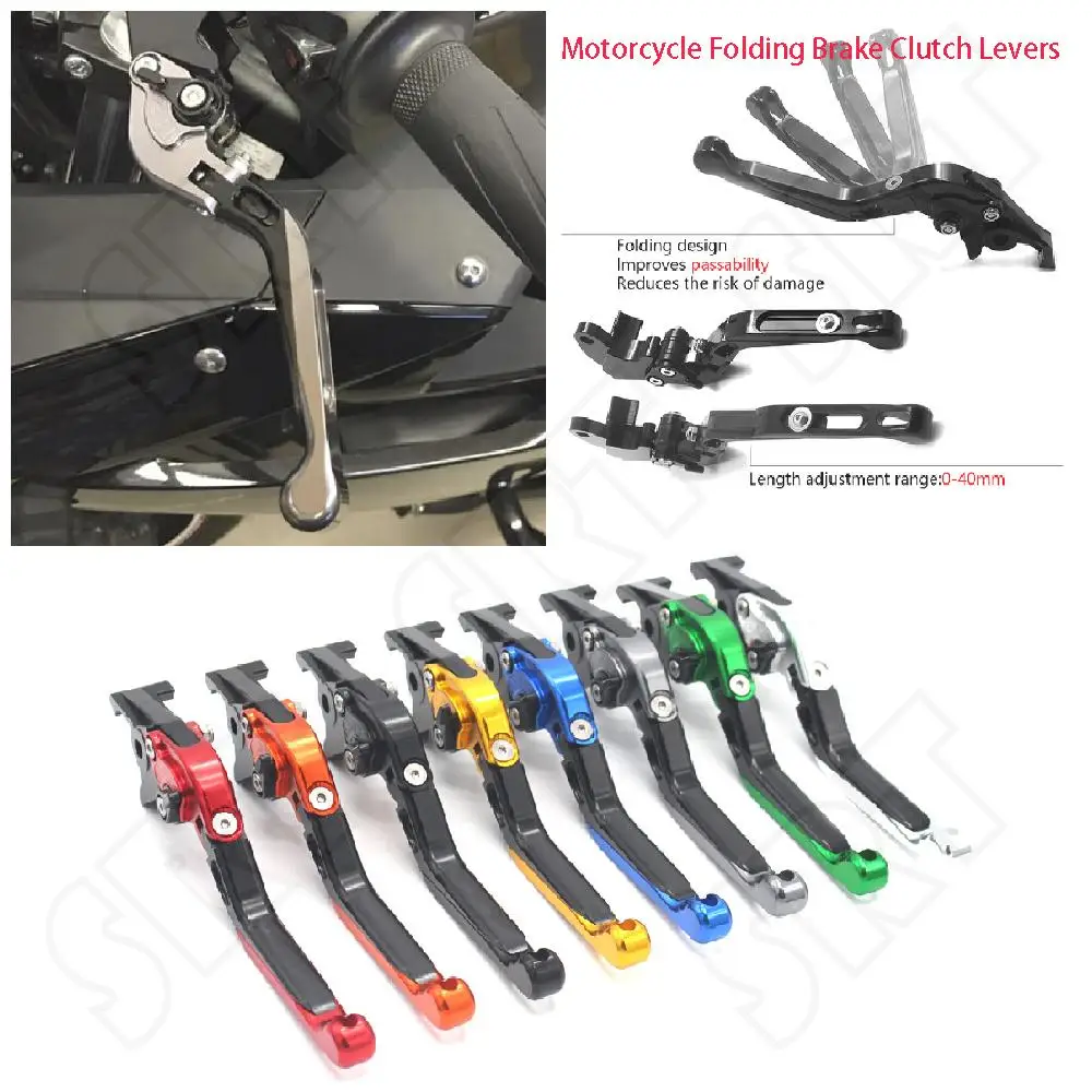 

Fits for Kawasaki Ninja 125 125R Ninja125 Z125 Pro 2019 2020 2021 Motorcycle Accessories Folding Extendable Brake Clutch Levers