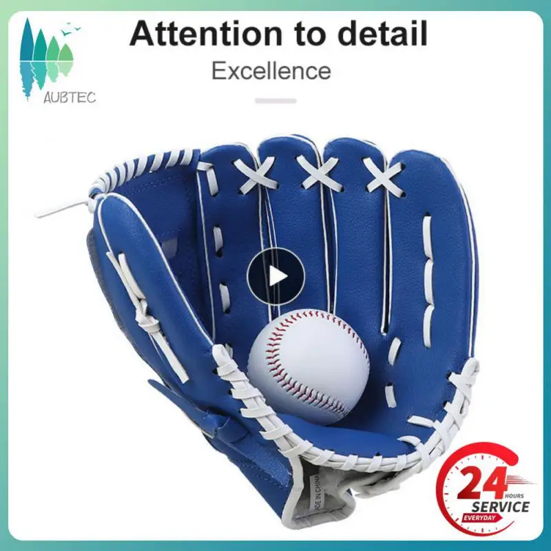 

Pu Leather Outdoor Sport Baseball Glove Stylish Baseball Glove Left Hand Baseball Training Competition Glove Batting Gloves New