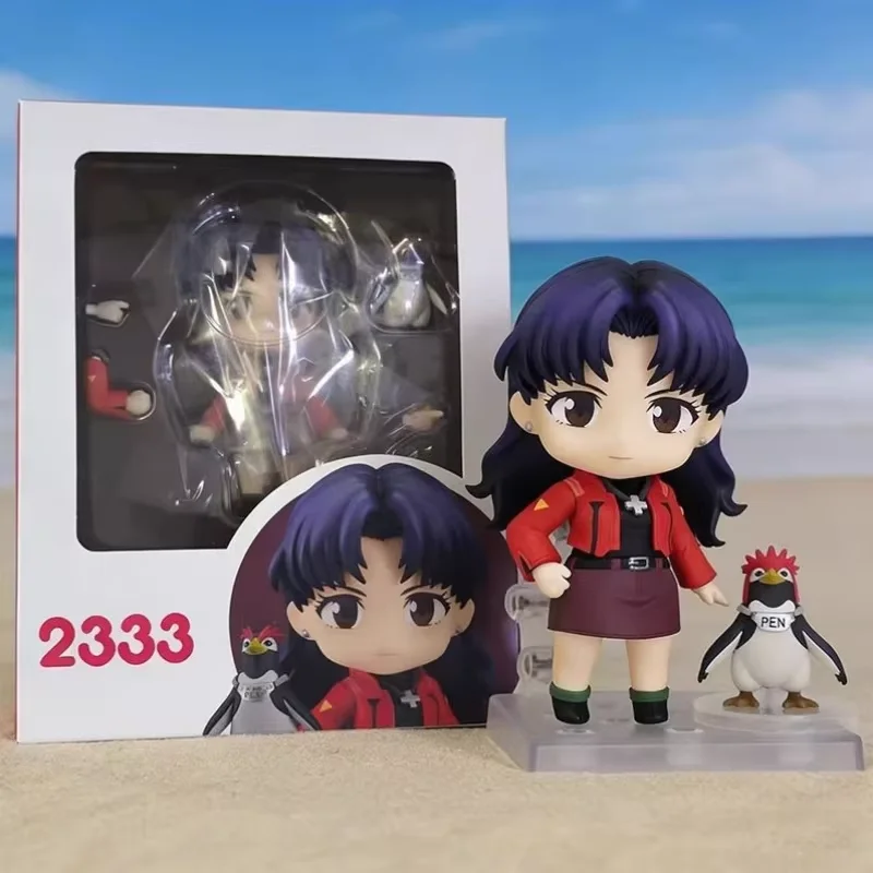 Фото Коллекционная подвижная фигурка Мисато Кацураги из Neon Genesis Evangelion 2333 с изменяемыми лицами, реплика №1