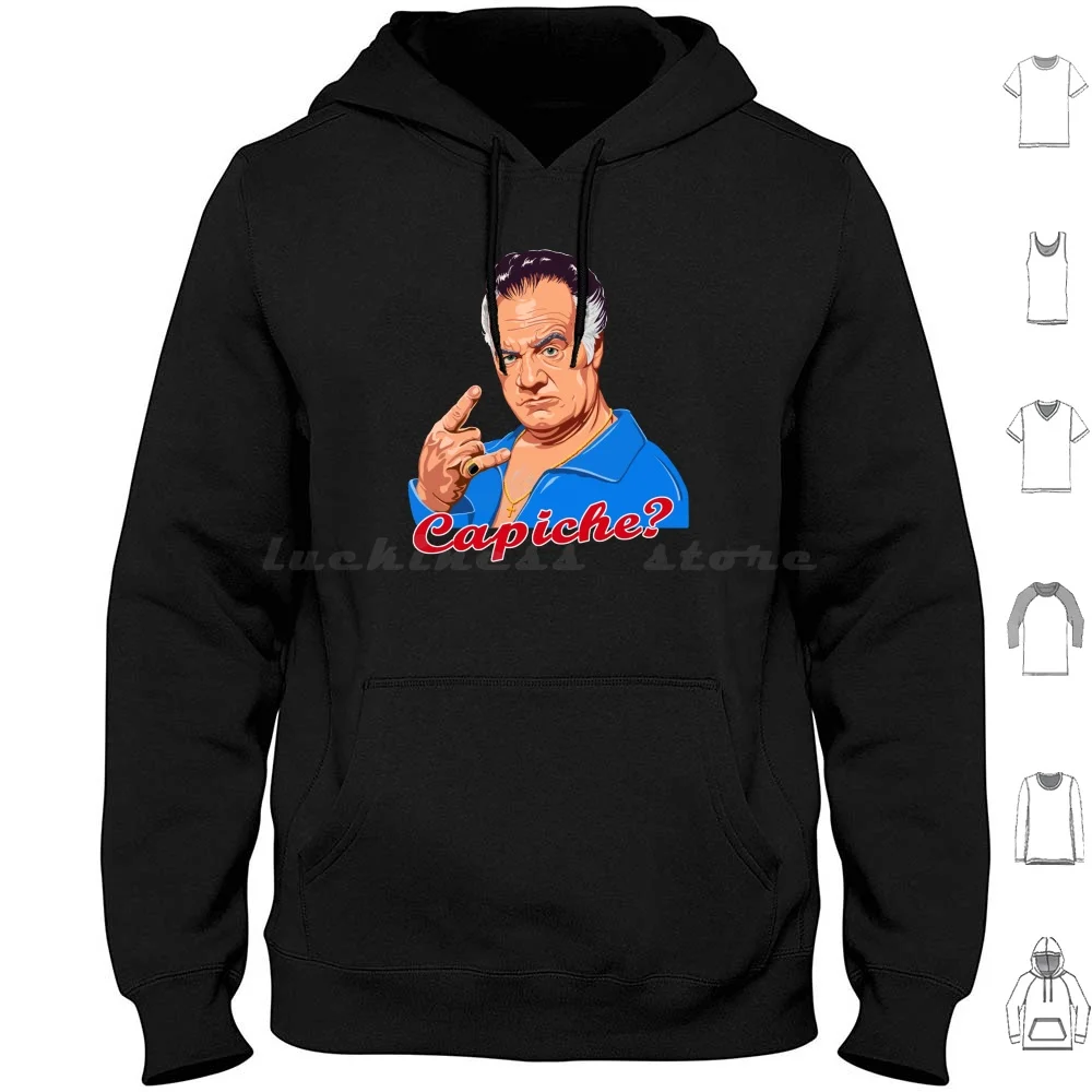 

Gualtieri Capiche Design Hoodies Long Sleeve Gualtieri Walnuts Capiche Soprano Sopranos Sopranos Tony Sirrico Walnuts