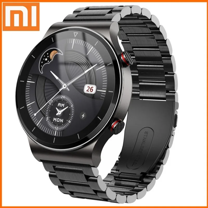 

Смарт-часы Xiaomi мужские с пульсометром, Bluetooth, TWS