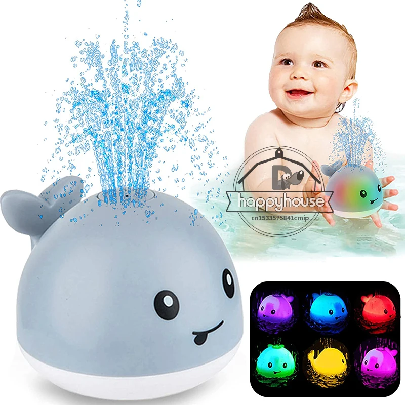 

Детские Игрушки для ванны, спрей для водяного душа, бассейн для купания, игрушки для детей, электрический шар для ванны с искусственной музыкой, детские игрушки