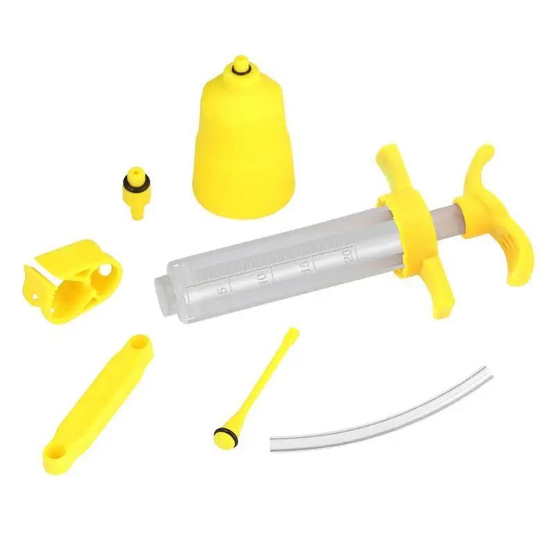 

Bicycle Hydraulic Disc Brake Oil Bleed Kit Tools For Magura Funnel Oil Stopper Plug Bike Tool MTB Road Bike Brake Repair Tool