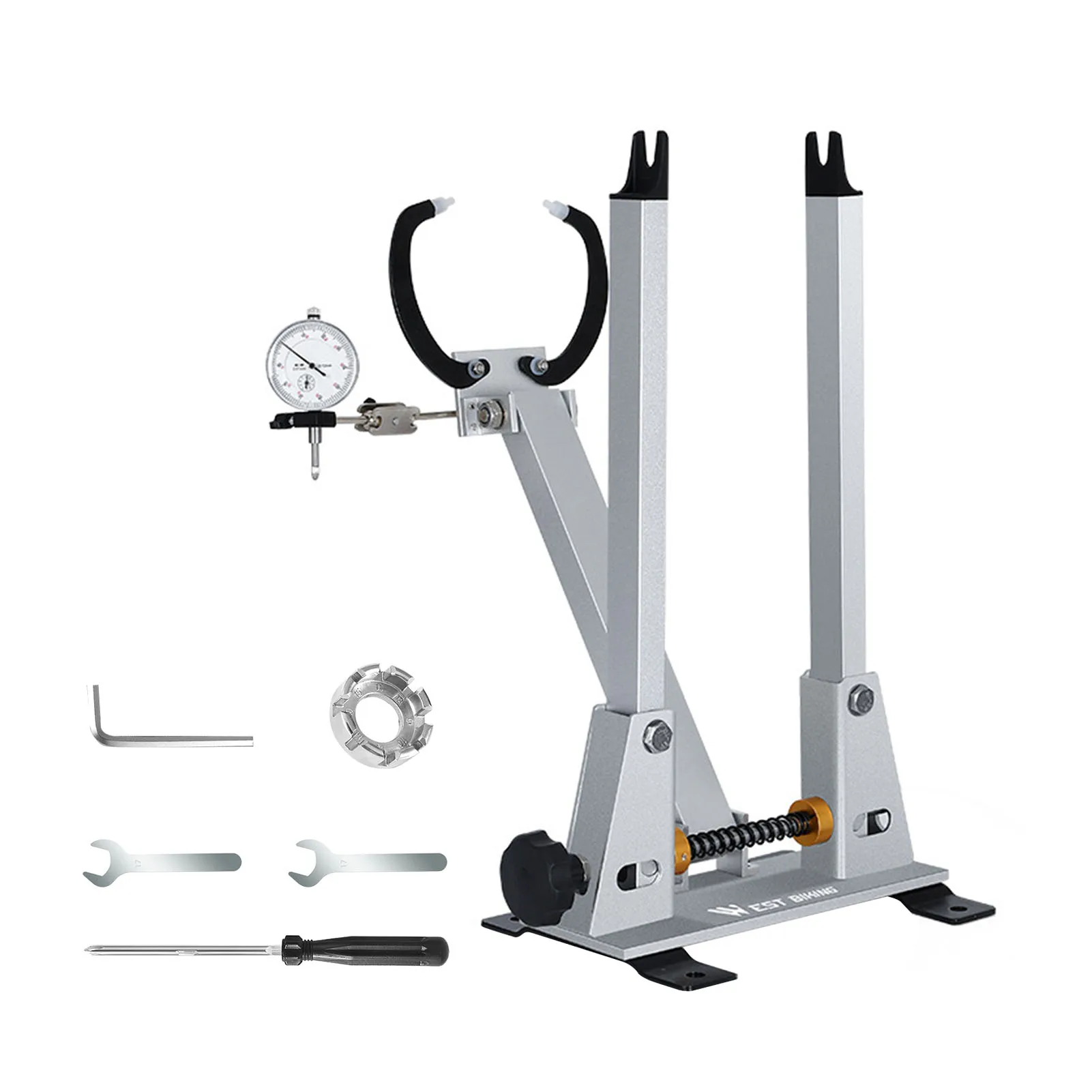 

Professional Home Bicycle Wheel Maintenance Rack Bike Wheel Truing Stand Cycling Wheel Repair Tool For Rim Truing Bicycle Bikes