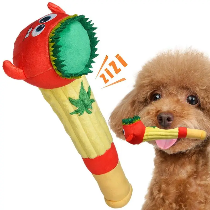 

Squeaky Dog Toys Funny Dog Teething Toys Cute Chew Toy With Squeaker Interactive Boredom Relief Puppy Toys For Medium Small Dogs