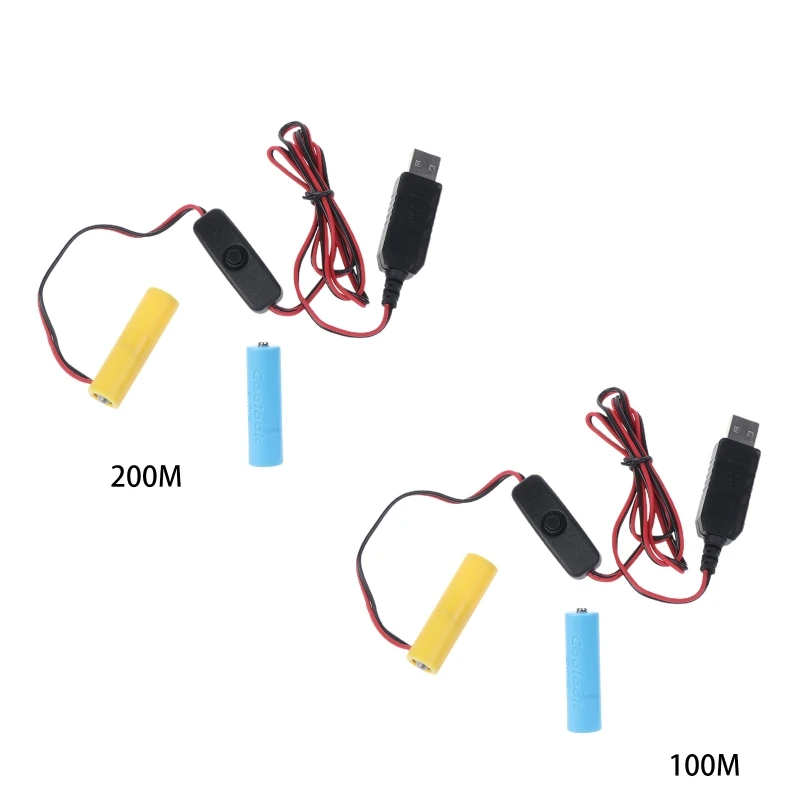 

USB Power Supply Adapter for AA Battery Replace 2 AA 3V Battery for Led Lights G2AC