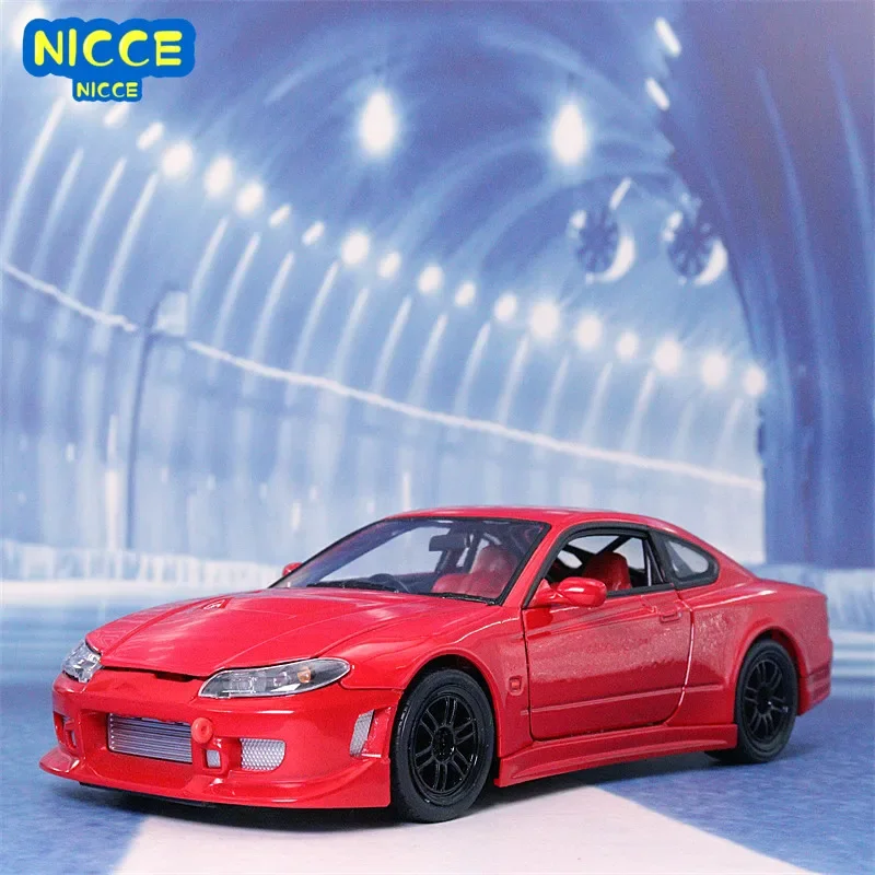 

Welly 1:24 Nissan Silvia S-15 Alloy Sports Car Model Diecasts Metal Toy Vehicles Car Model High Simulation Collection Gift B454