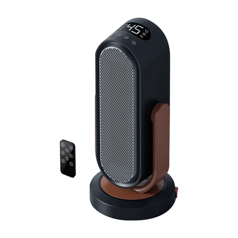 

Electric Space Heater,1500W/750W PTC Fast Heating Portable Safe And Quiet Heater For Office Room Desk Indoor Use Eu Plug