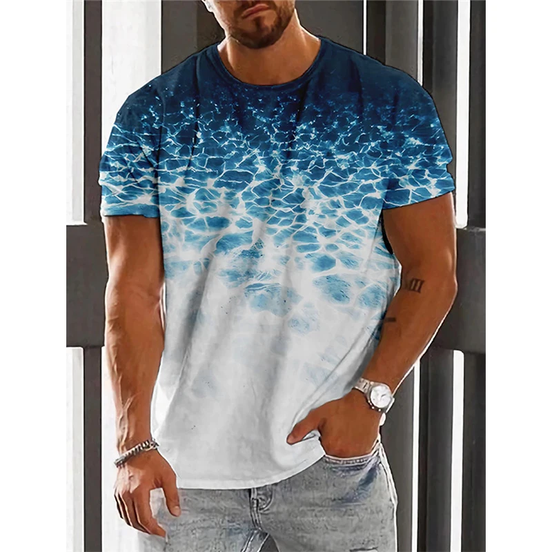 

Abstract Pattern 3D Print T-shirt Men Woman Short Sleeve O-Neck T Shirts Oversized Harajuku Fashion Streetwear Kids Tees Tops