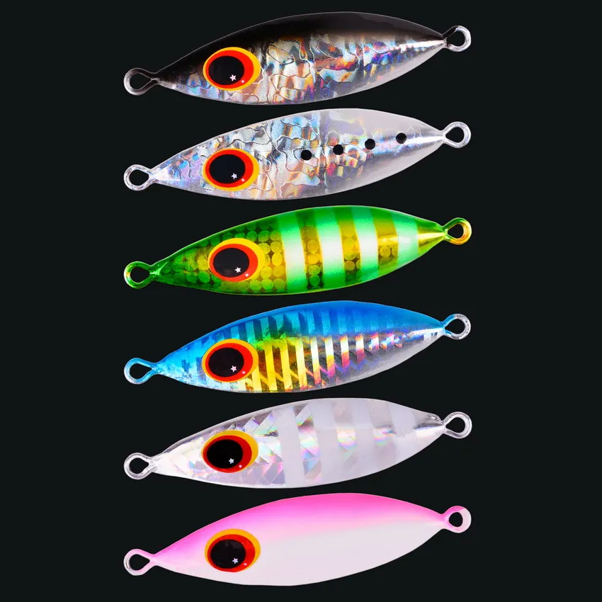 

Micro Jigging Slow Pitch Sinking Lure Vertical 60g Hard Bait Jig Shore Slow Metal Jig Lure Sea Fishing Jigs Lures For Saltwater
