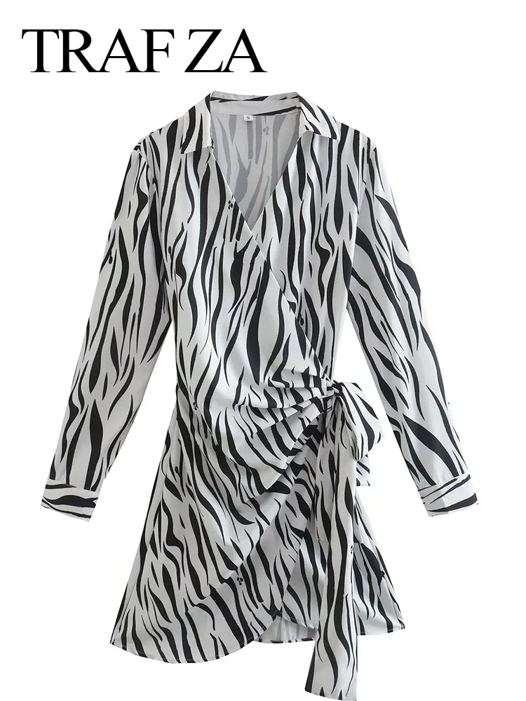 

Женское асимметричное платье с воротником-лодочкой, длинным рукавом и бантом