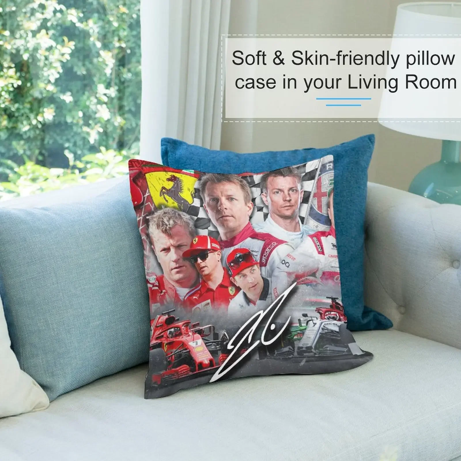 Kimi Ra?ikko?nen Декоративная подушка Подушки для детей Чехлы подушек Подушка