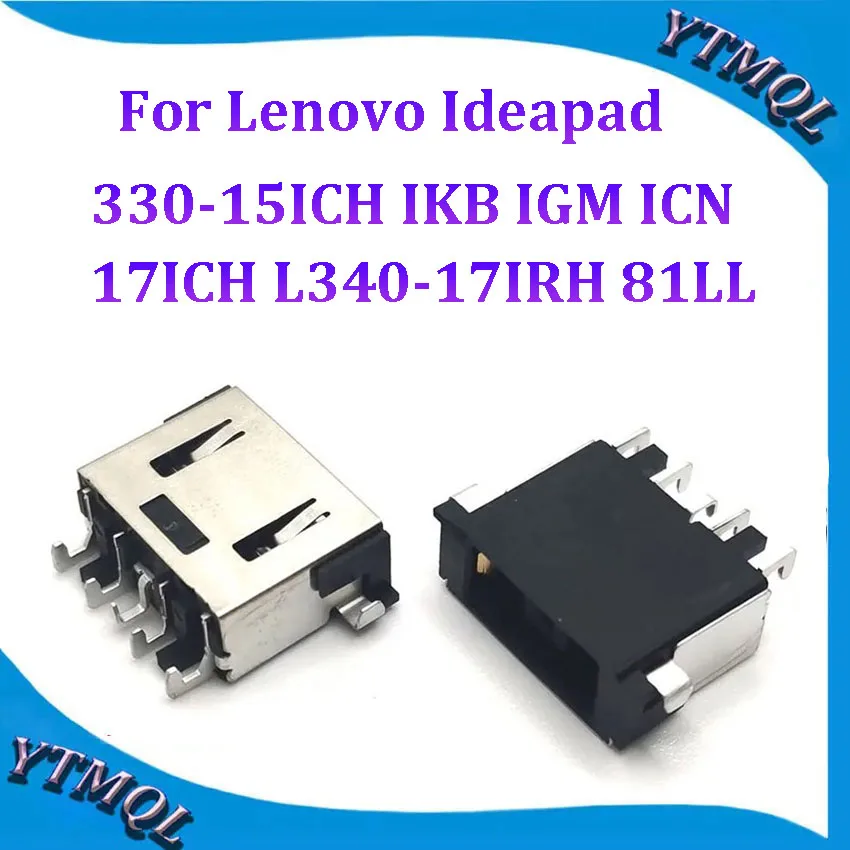 1-10 шт. разъём питания постоянного тока для Lenovo Ideapad 330-15ICH IKB IGM ICN 17ICH L340-17IRH 81LL