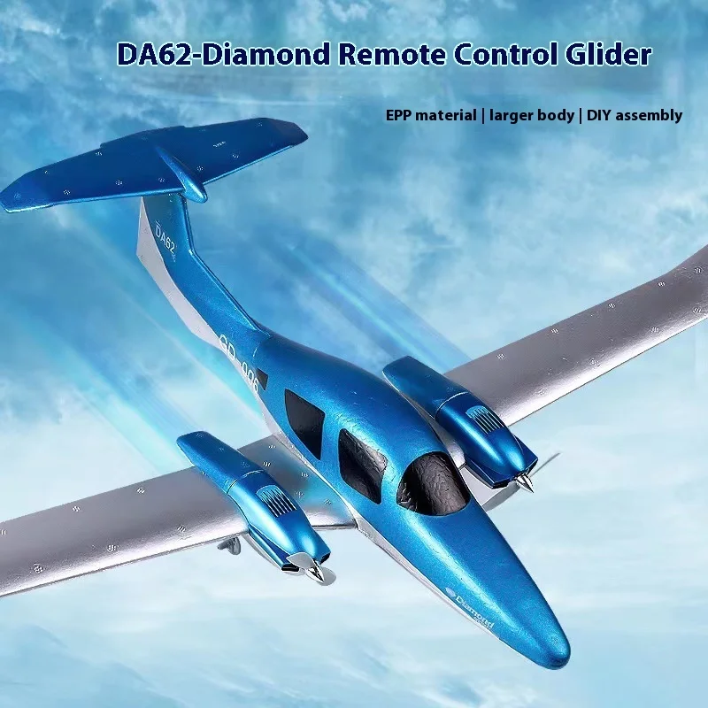 Da62 Diamond Радиоуправляемый самолет Qf006 с фиксированным крылом пенопластовый