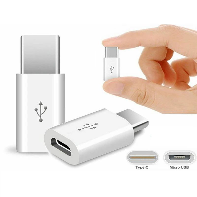 

Переходник USB-C (разъем)/Micro USB (штекер), USB 2.0, для зарядки, для телефонов Samsung, Xiaomi, Huawei