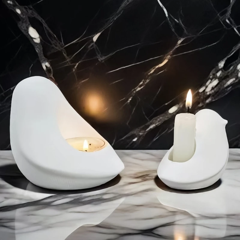 Силиконовые формы из смолы форма для подсвечника птицы рукоделия силиконовая