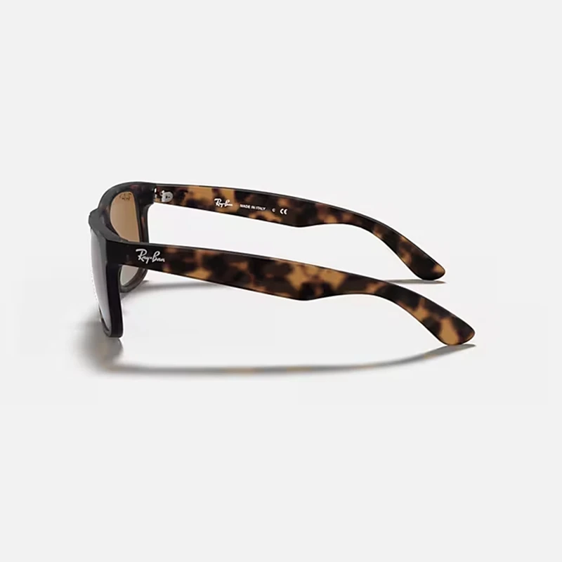Фото Оригинальные солнцезащитные очки Rayban Classic RB4165 JUSTIN, унисекс, квадратные, винтажные, поляризованные, в коробке. №2