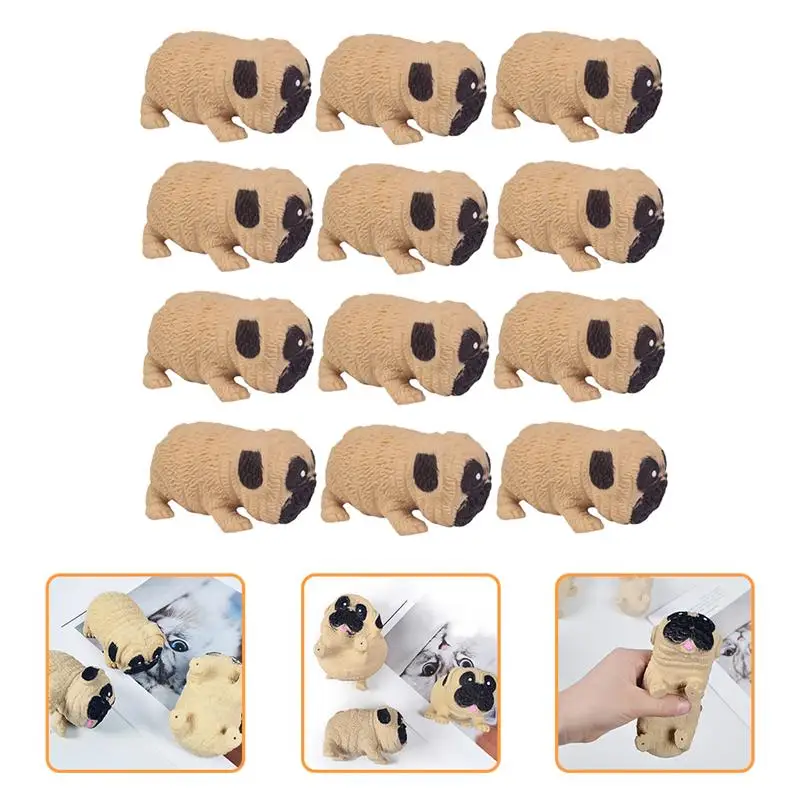 

12 шт., смешная игрушка для снижения давления