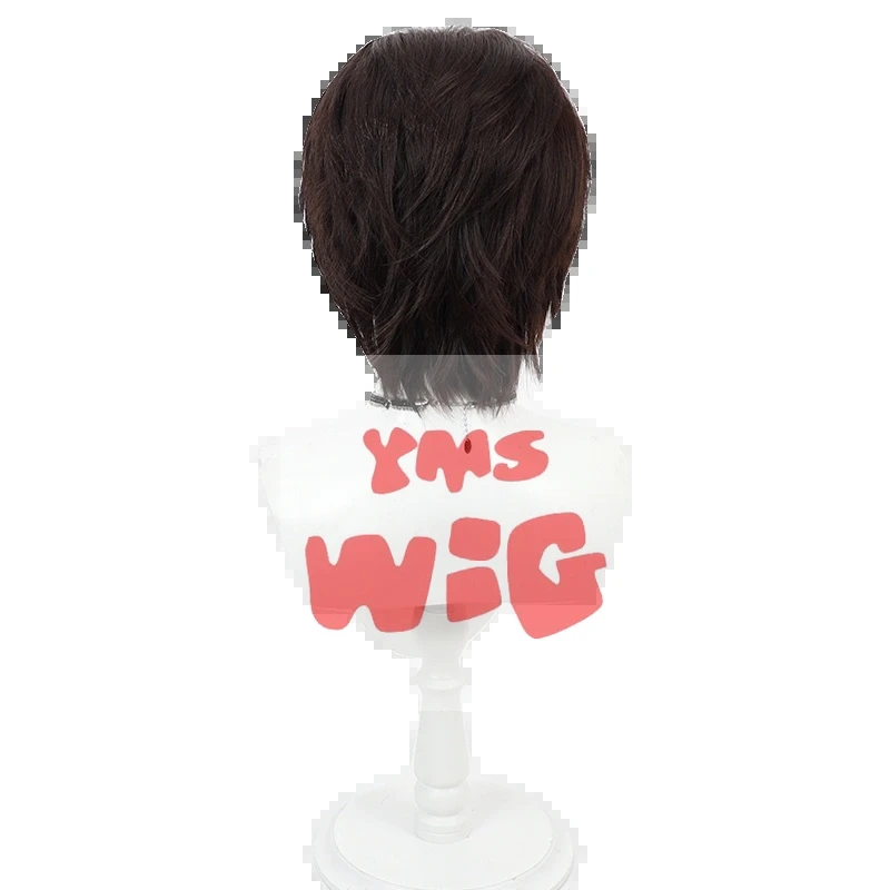 Kadoya Tsukasa Косплей Парик Короткие Темно-Коричневые Термостойкие Синтетические