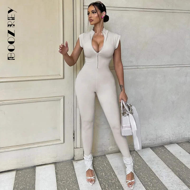 BoozRey женские летние новые модные штаны с V-образным вырезом без рукавов