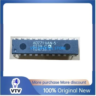 

Original new Ad7714an-5 ad7714anz-5 dip-24 analog-to-digital converter integrated circuit chip