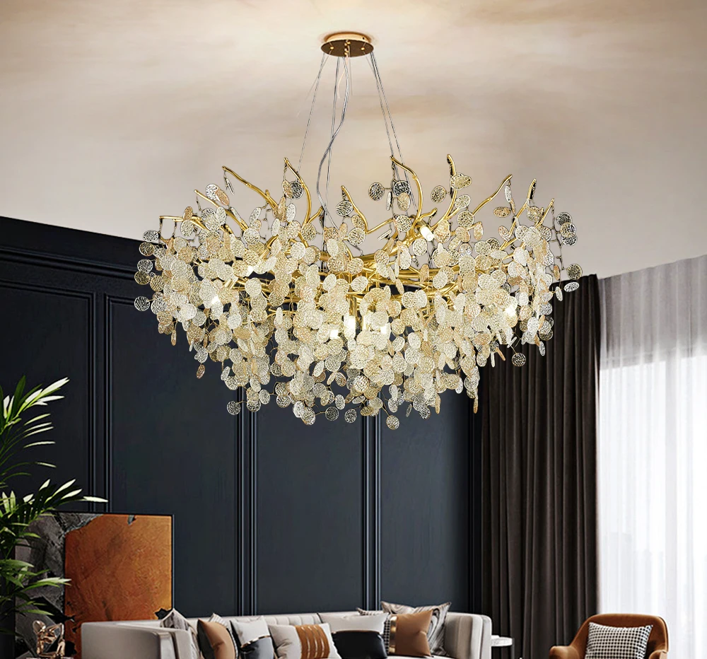

Modern crystal chandelier living room LED chandelier bedroom ceiling chandelier kitchen crystal light home decor light fixture