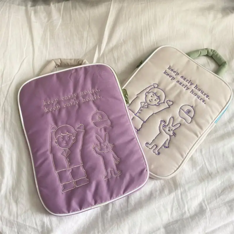 

Portable Computer Laptop Package Fashion Trends Fashion Goods Niche Comfortable Touch Cartoon Portable Tablet Computer Bag