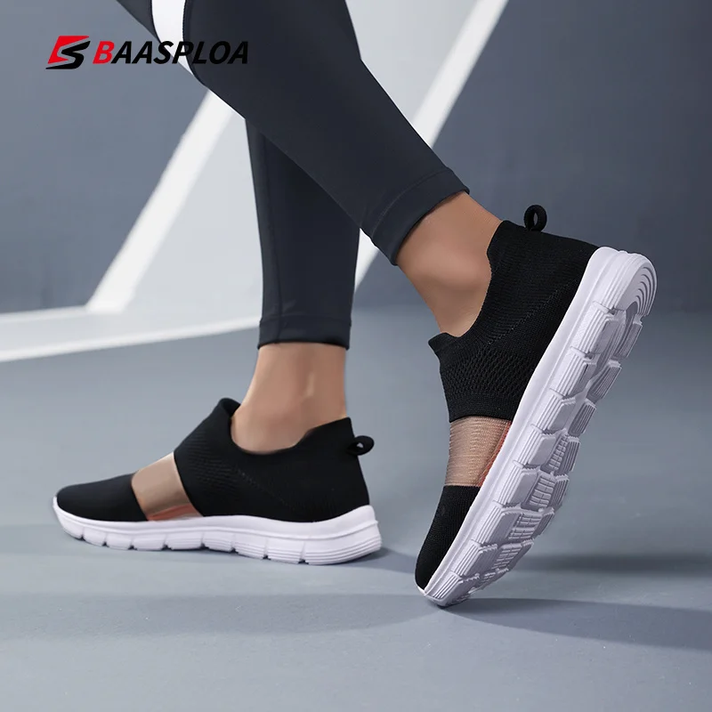 Летние Новые легкие кроссовки Baasploa Женская удобная повседневная обувь женские