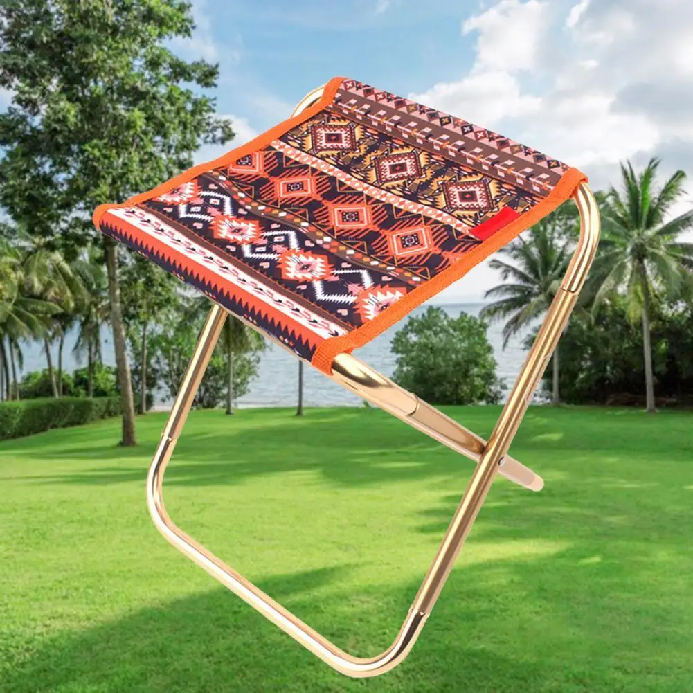 

Модный утолщенный складной стул для рыбалки, складной стул, износостойкий портативный