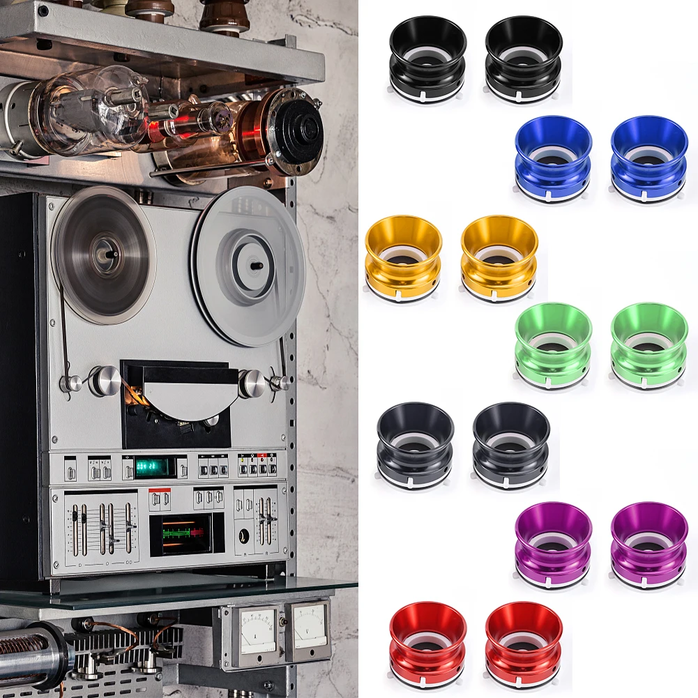 

1pair 1/4 10 Inch Opener For Studer ReVox Aluminium Cup Loader Reel Tape Recorder NAB Hub Adapter Universal Loading Device