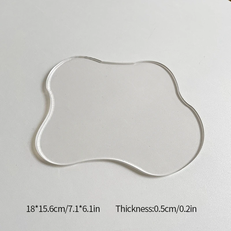 

Несимметричные силиконовые подставки под кружки