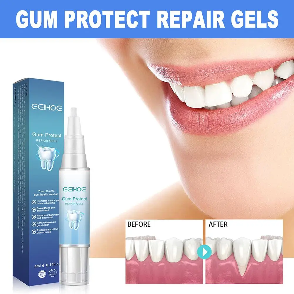 

Gum Repair Gel Strengthen Whiten Remove Tooth Stains Inflammation Recession Bad Oral Gel Breath Anti Protect Care Gingival K3K0