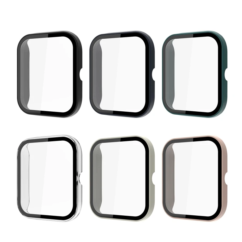

Full Protective Cover For HaylouLS09B Waterproof Screen Shell Frame Smart Watch One-piece Housing Glass Film Accessories
