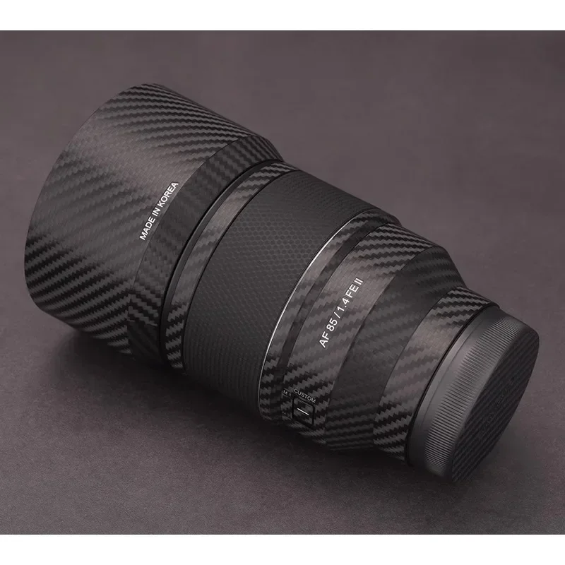 Для Samyang AF 85 мм F1.4 FE II наклейка на кожу виниловая пленка для объектива камеры
