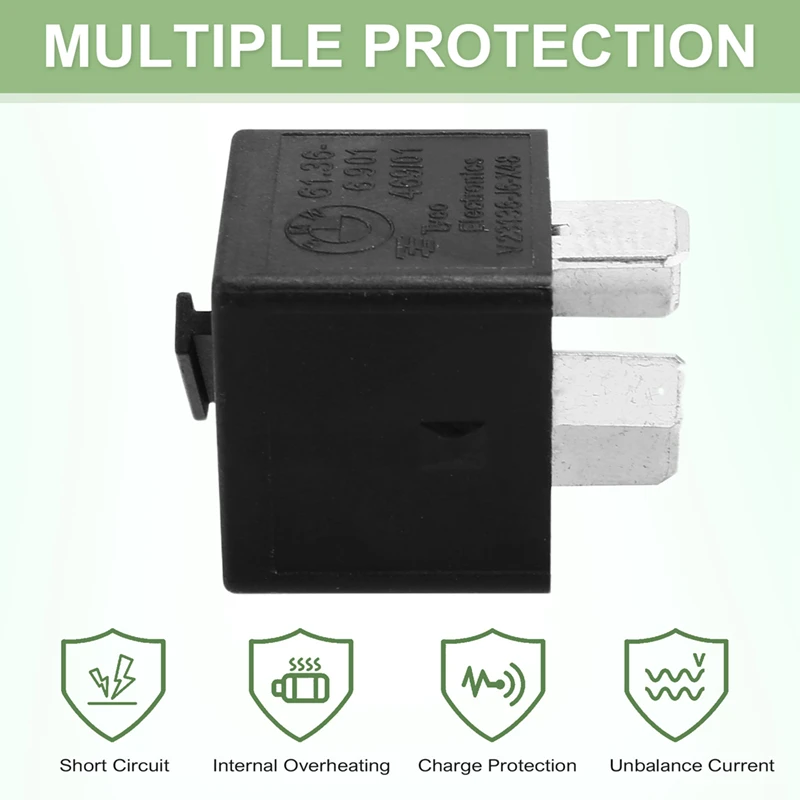 61366901469 Автомобильное реле черный автомобильный движущийся переключатель