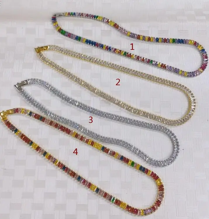 Женское Ожерелье из латуни с фианитом 1 шт.