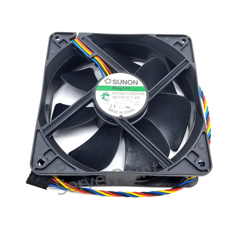 Подлинный тихий Настольный вентилятор 12038 12 В 7,4 Вт А