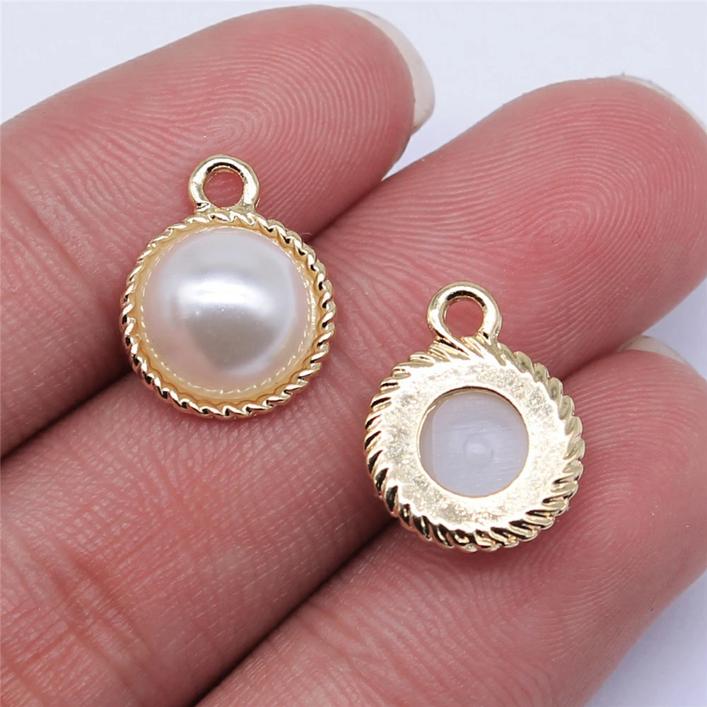 

Односторонний круглый жемчуг, детали ручной работы, фотофурнитура