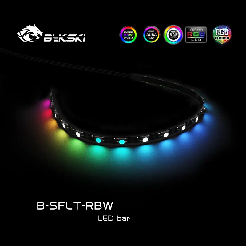 Bykski RGB Soft LED Light Strip For CPU Water Block 12V 5V ARGB ARUA SYNC | PC Components Cooling &amp Tools