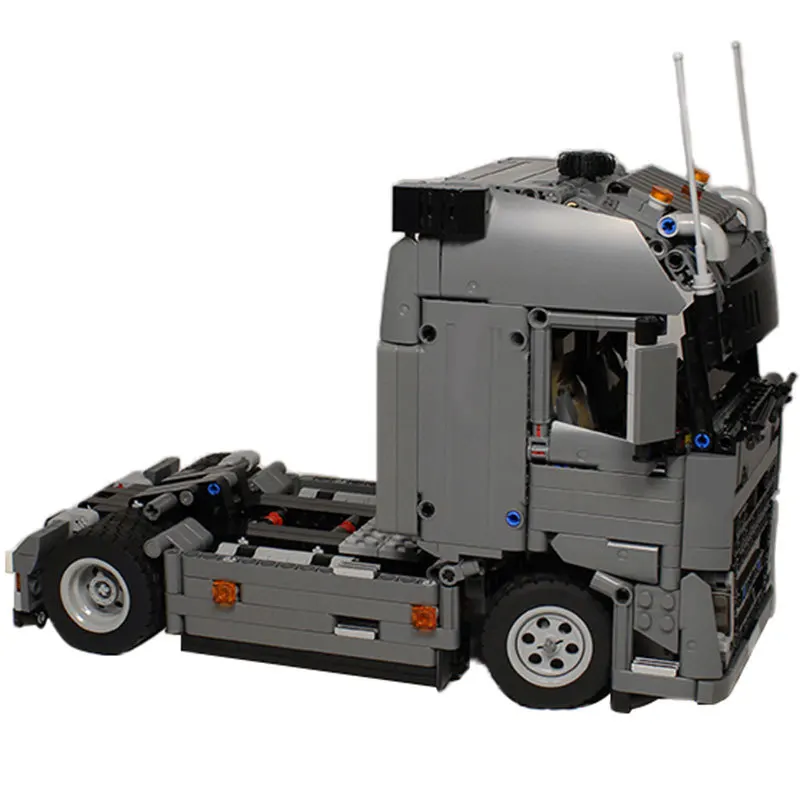 

Конструктор большой грузовик MOC 37849, коллекционные строительные блоки для транспортировки, Сборная модель, игрушка «сделай сам», подарок для детей, мальчиков и девочек