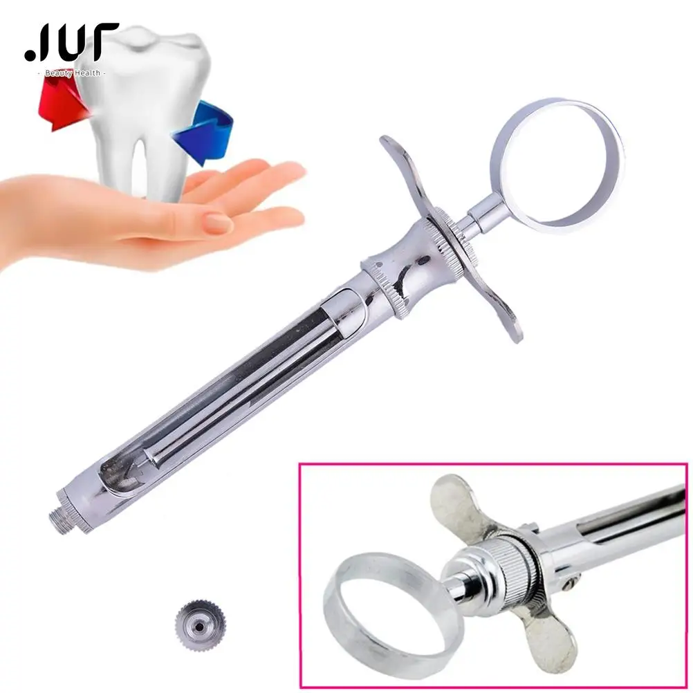 

Dental Syringe Dental Anesthesia Aspirating Syringe Stainless Steel Dentistry Surgical Instrument With Head Dental Teeth Care