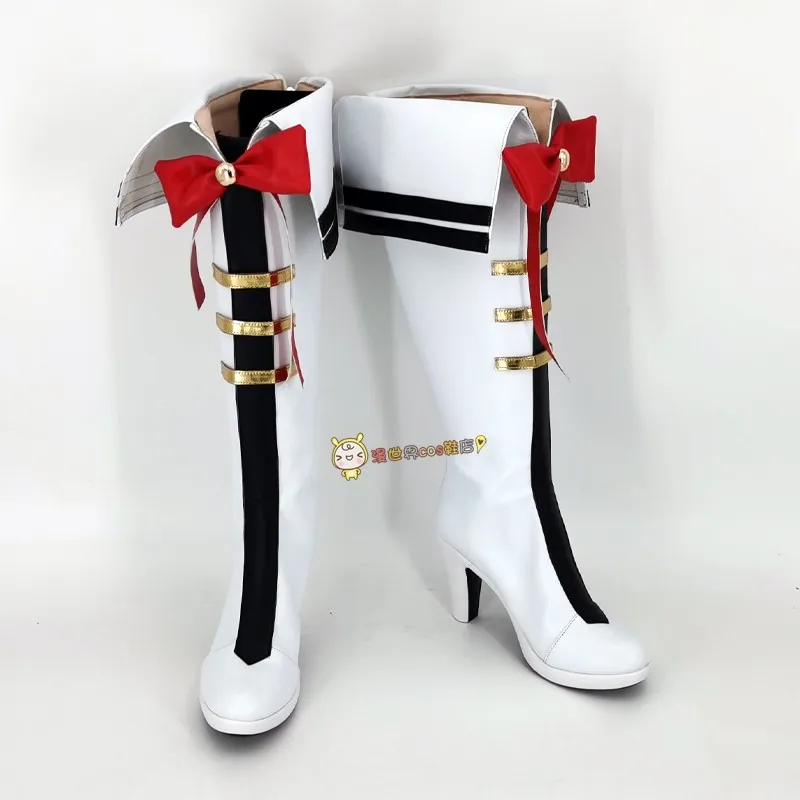 Аниме Mamusume красивые туфли дерби Золотой Корабль Косплей комикс Хэллоуин женские