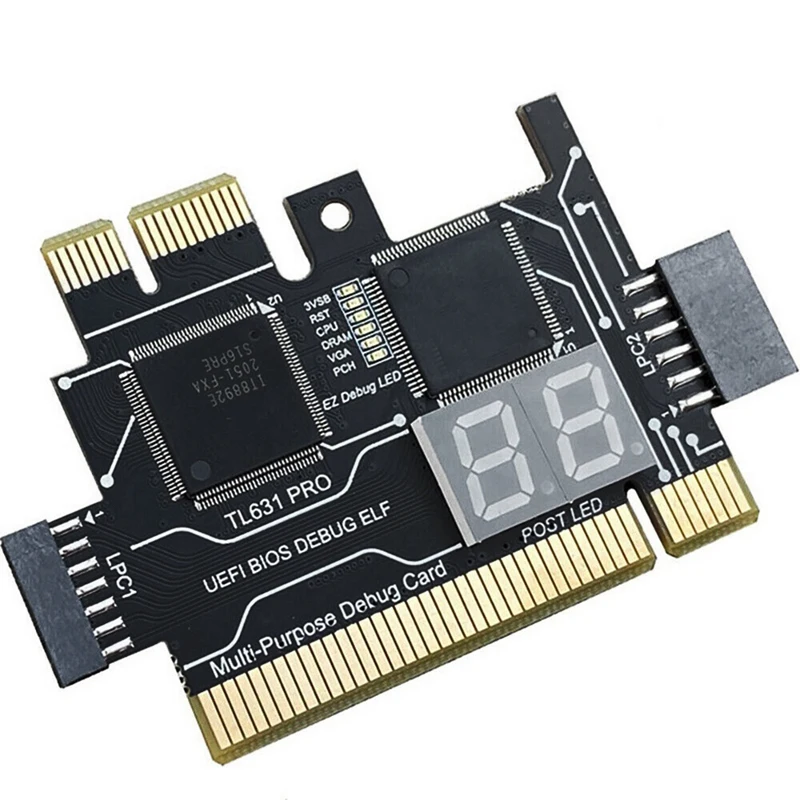Диагностическая карта TL631 Pro + плата расширения диагностическая материнская PCI-E