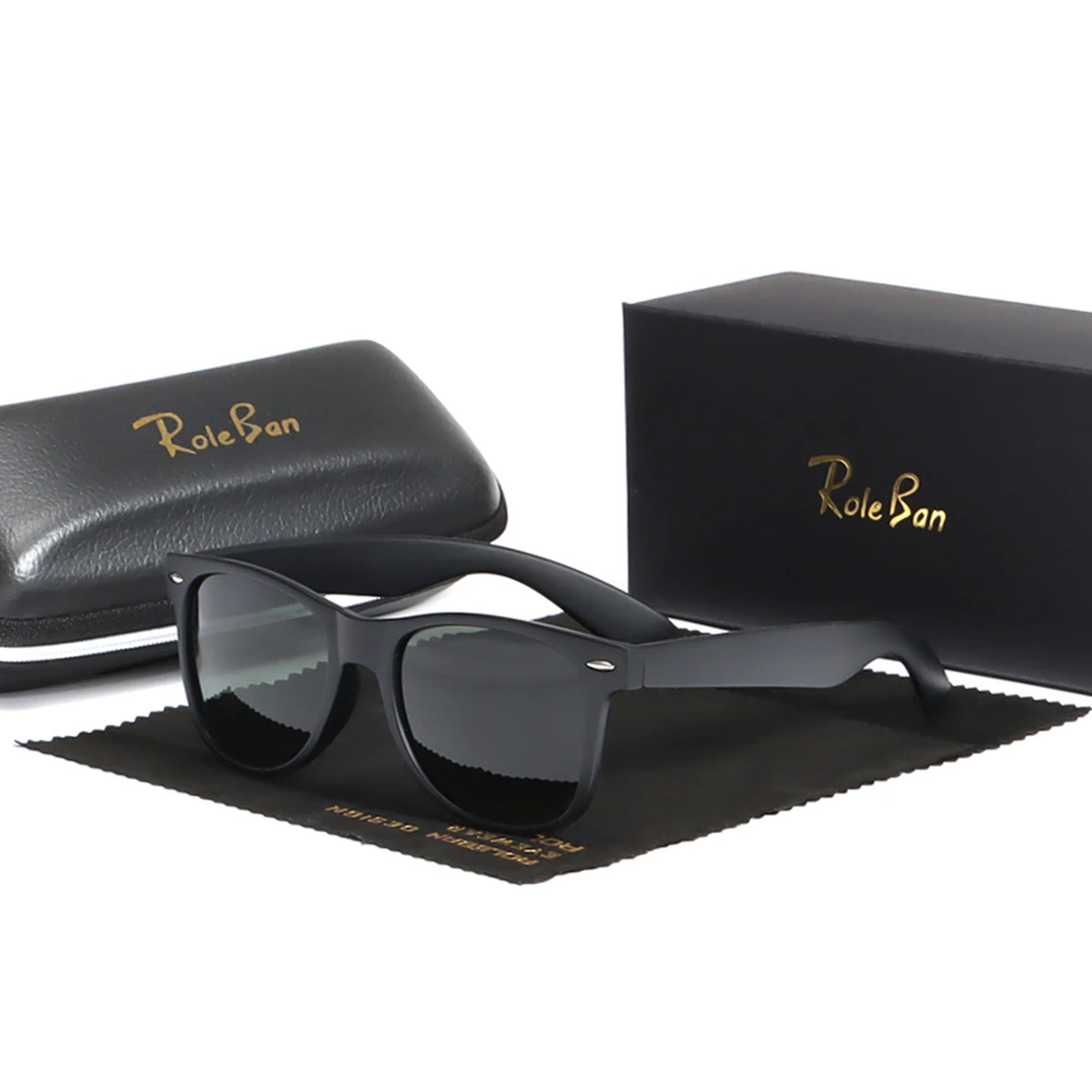 Солнцезащитные очки Polaroid унисекс винтажные квадратные Поляризационные