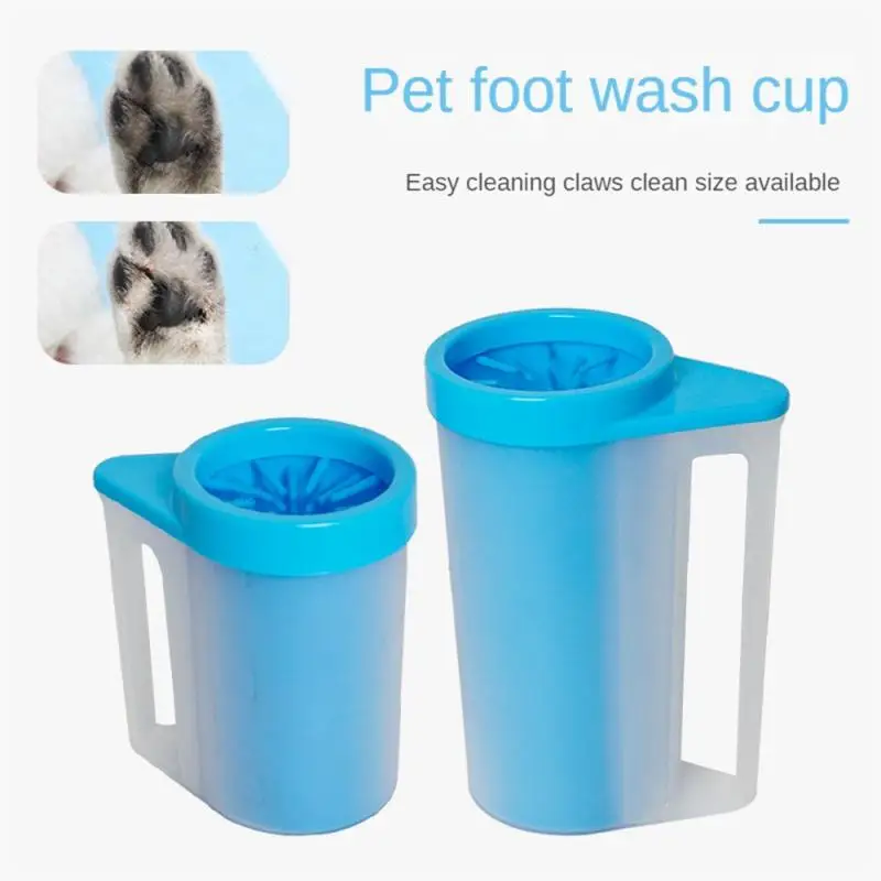 

Dog Paw Cleaning Cup Soft Dog Cat Foot Washer Cleaning Cup Brush Silicone Dog Paw Cleaning Dog Paw Cleaning Bucket Accessories
