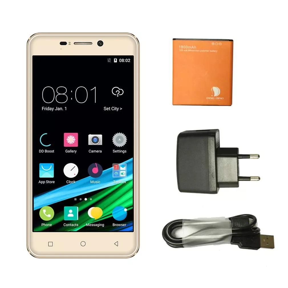 

4.5 Inches 3G Smartphone Mobile Phone For Android Dual Sims Dual Standby EU Plug 1750mAh Battery